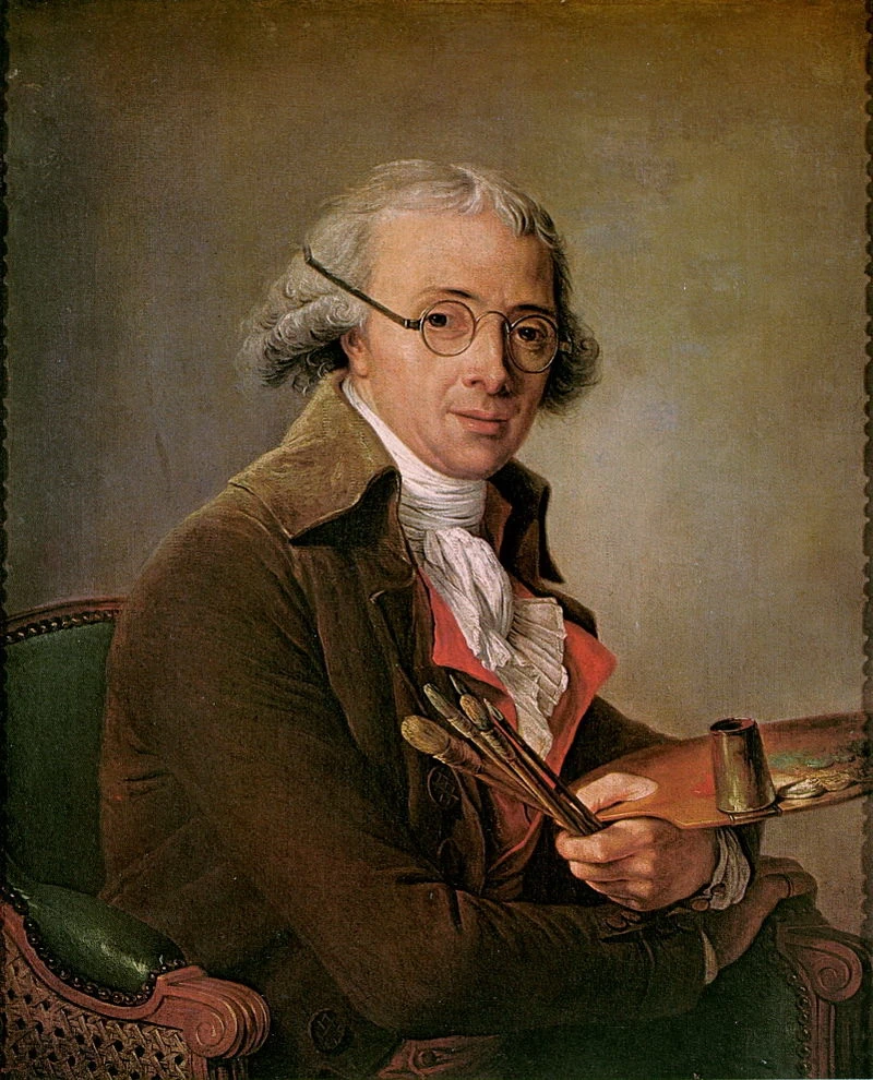 Ritratto di François - André Vincent, Louvre, Parigi